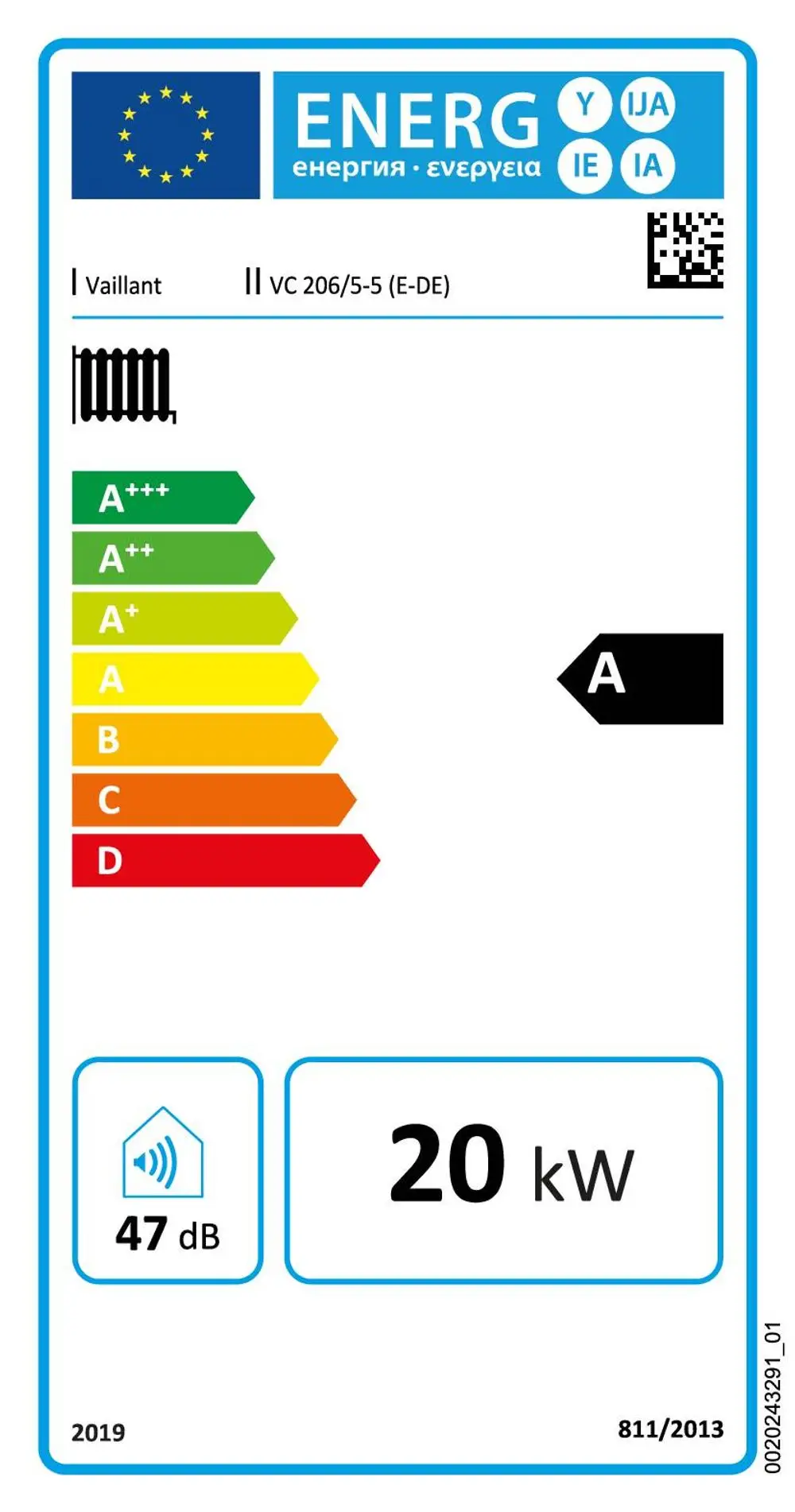Vaillant-ecoTEC-plus-VC-206-5-5-E-Gas-Wandheizgeraet-Brennwert-0010021926_0010021926 Energieeffizienzklasse A